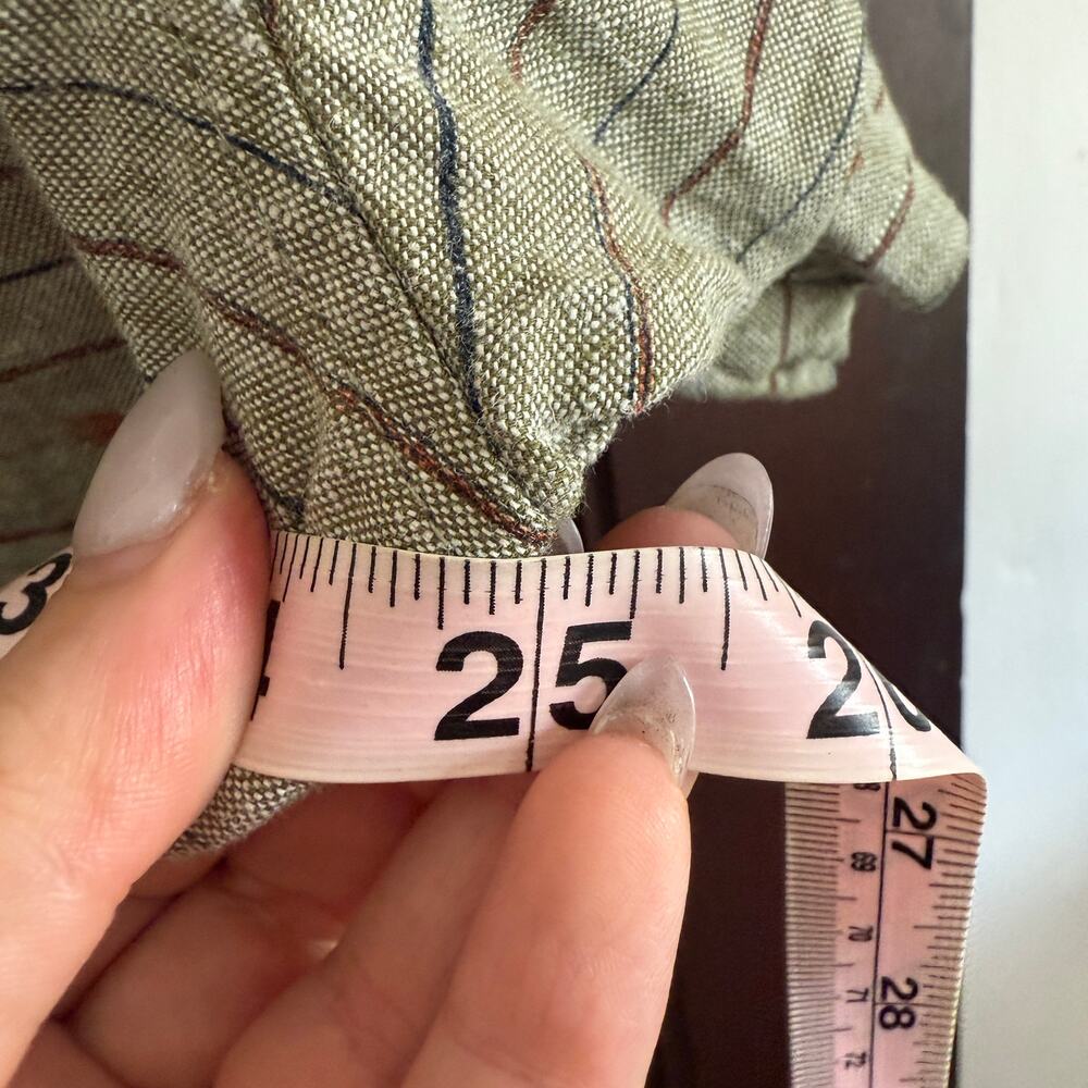 UNITED BY BLUE | Cotton Hemp Button Down Shirt with Fishing Lure Pattern | XL - Picture 7 of 8